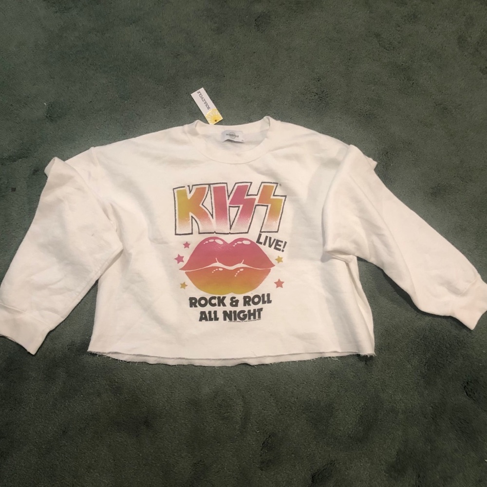 Long Sleeve Cropped Soulcycle Sweatshirt